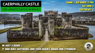 Caerphilly Castle  The Largest in Wales 2nd in Britain [upl. by Gaylord524]