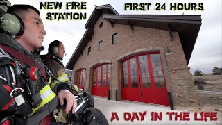 First 24 Hours in a New Fire Station  A Day in the Life [upl. by Nadruoj]