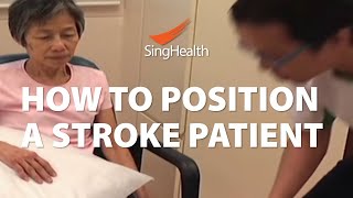 How To Position A Stroke Patient [upl. by Atsirtal]